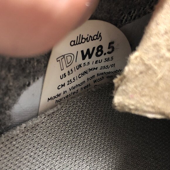 Allbirds Shoes Womens 8.5 Tree Dasher Geyser Light Blue Walking Sneaker Comfort - Picture 8 of 14